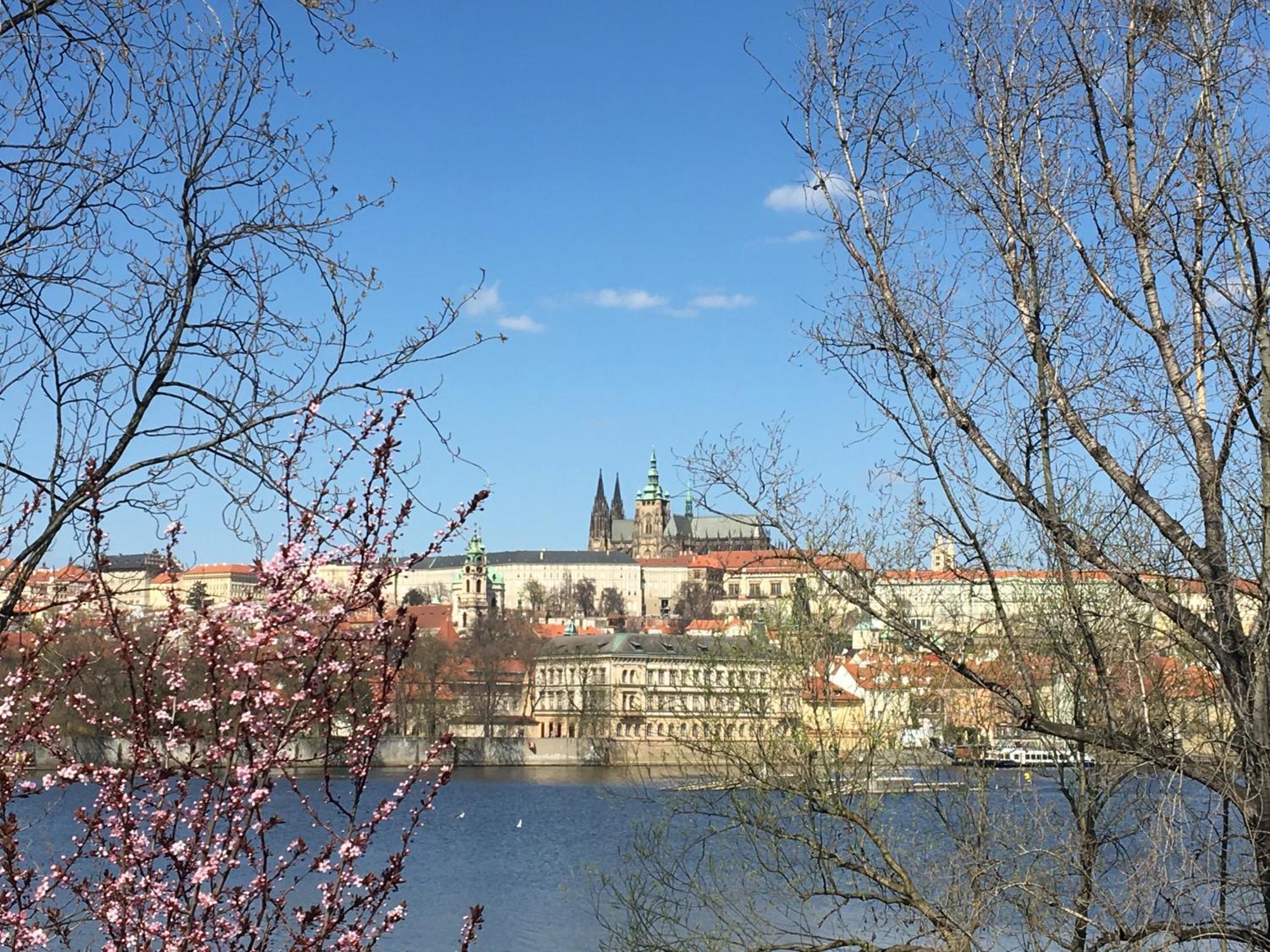 The Dancing House Residence, Two Bedroom Apartment With Balcony Near River! Prag Exterior foto